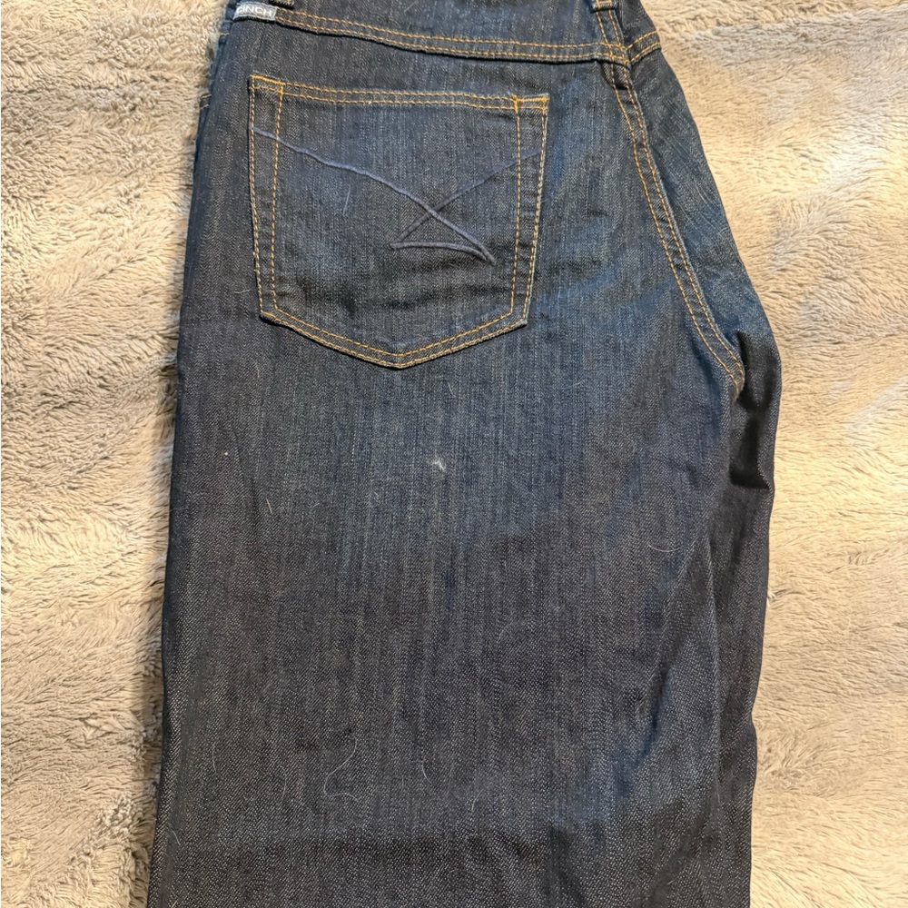 Cinch Women's Jenna Relaxed Jeans - Dark Indigo - Picture 5 of 5